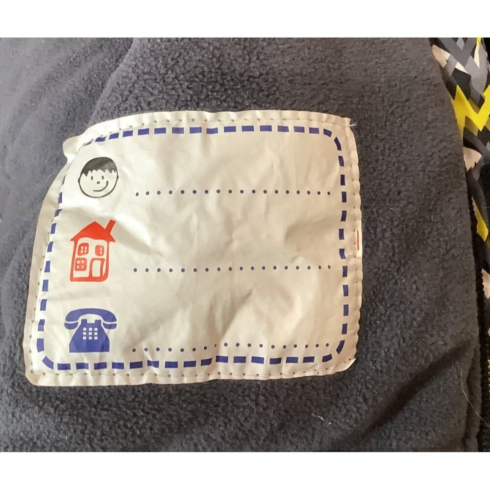 Iceburg Outerwear Toddler 3T Hooded Winter Coat With Zigzag Pattern - Picture 6 of 6